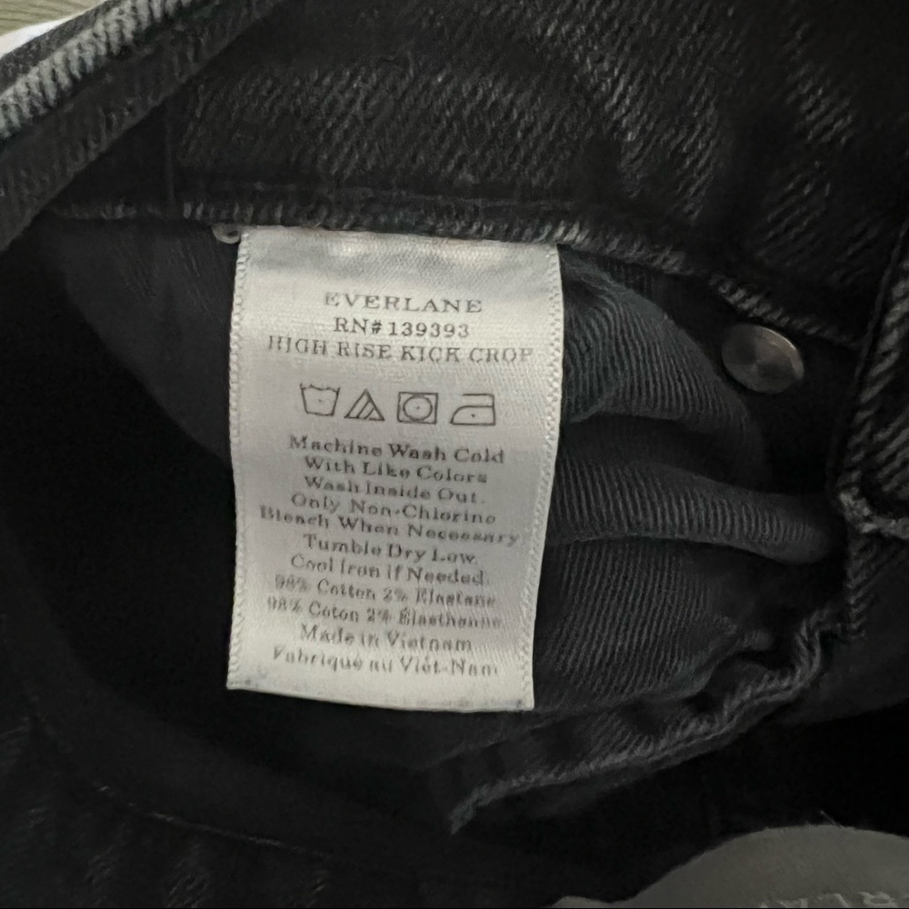 EVERLANE High Rise Kick Crop - Picture 11 of 12